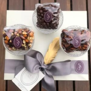 3 BOWLS CON BOTANA SALADA Y DULCE