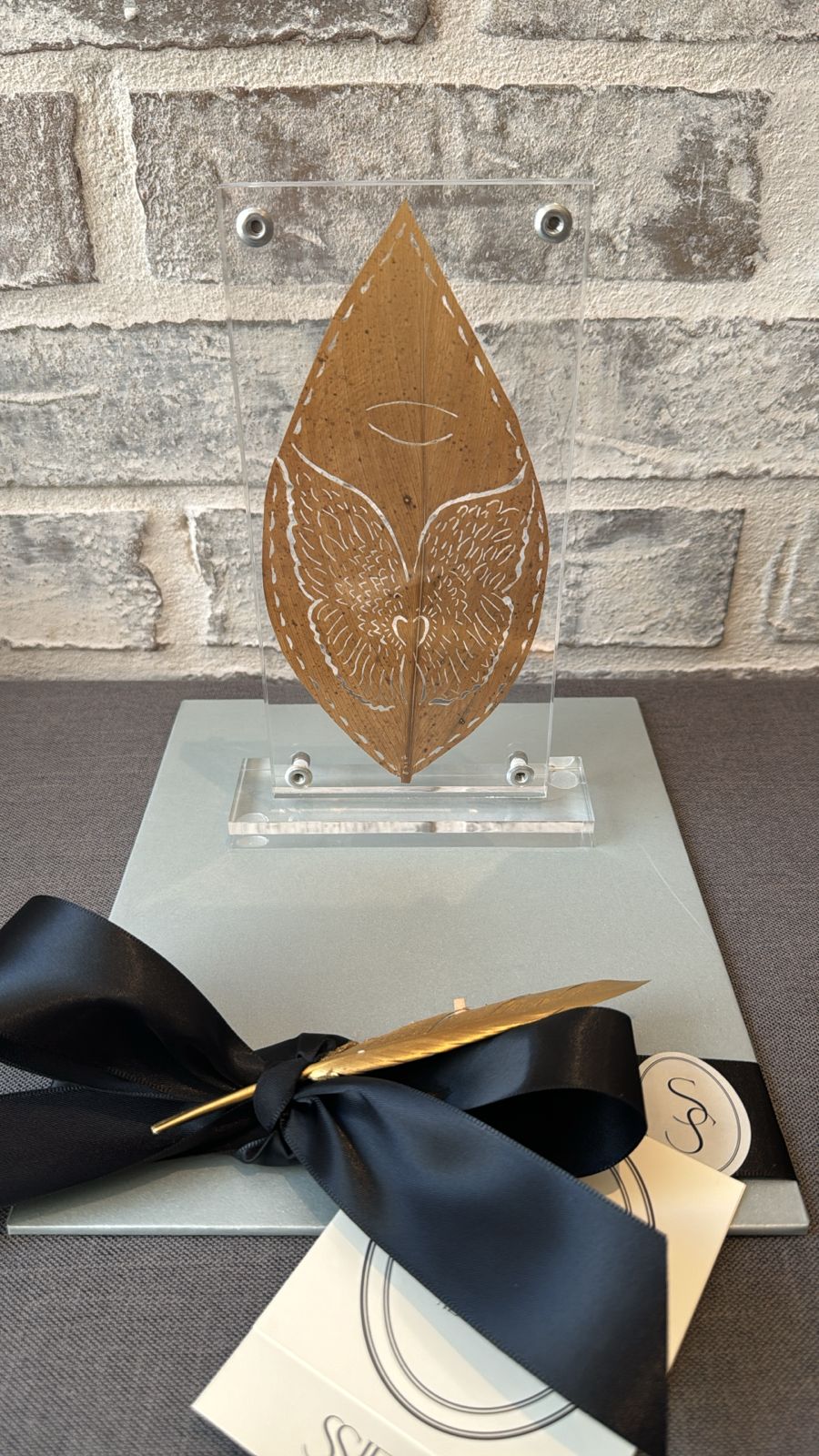 ACRILICOS LABRADOS EN HOJA SECA - Imagen 2