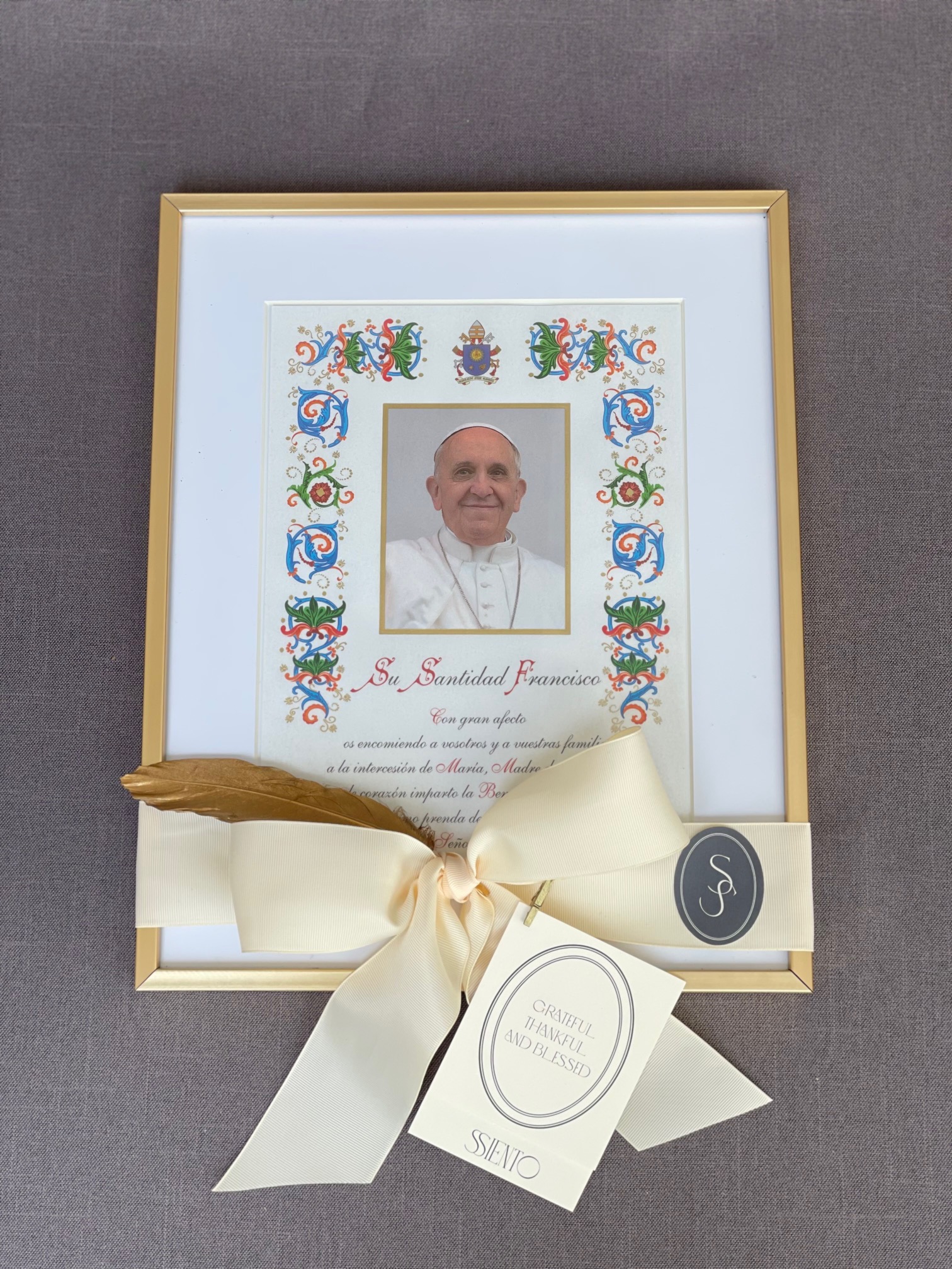 BENDICIÓN FAMILIAR PAPAL - Imagen 2