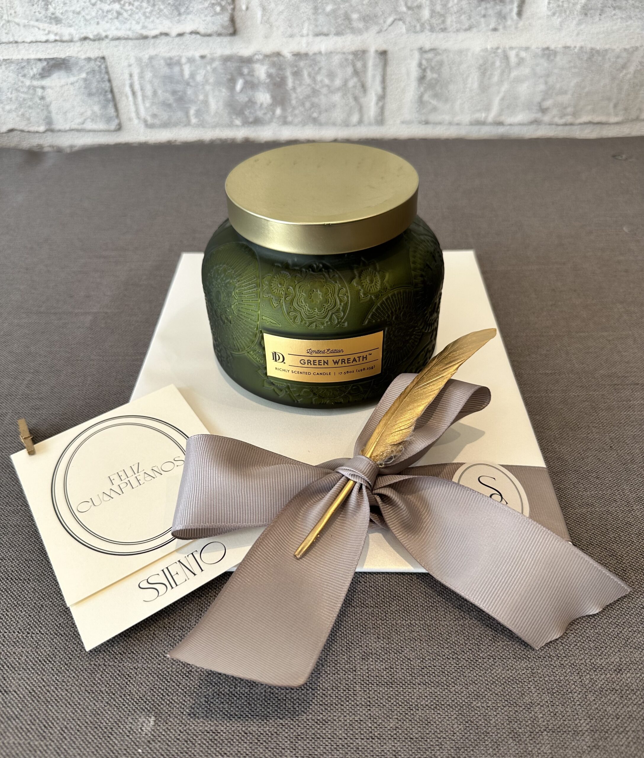 Vela grande con olor - Imagen 2