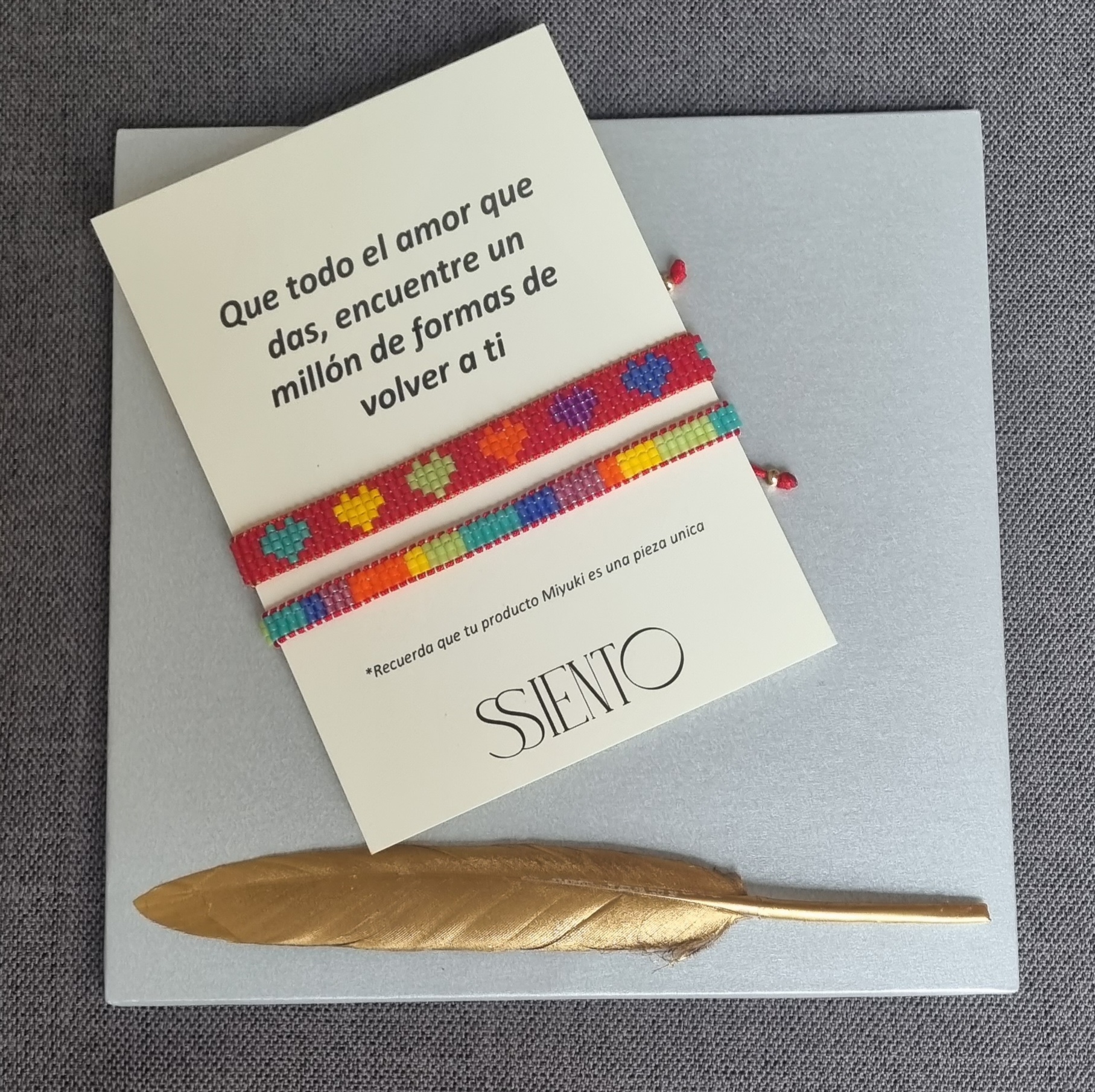 KIT DE 2 BRAZALETES MIYUKI