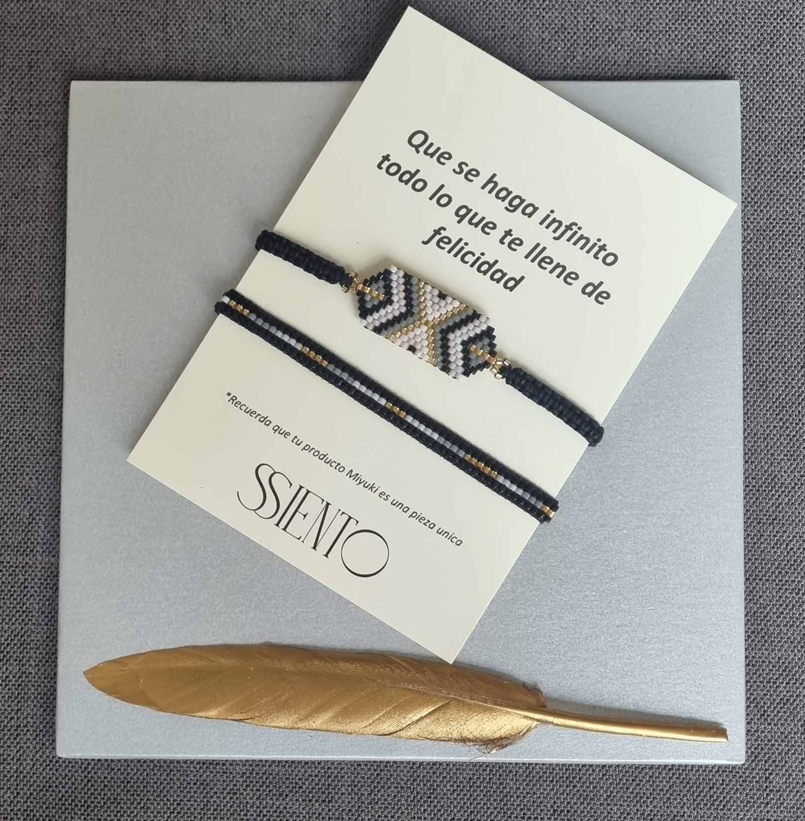 KIT DE 2 BRAZALETES MIYUKI - Imagen 2