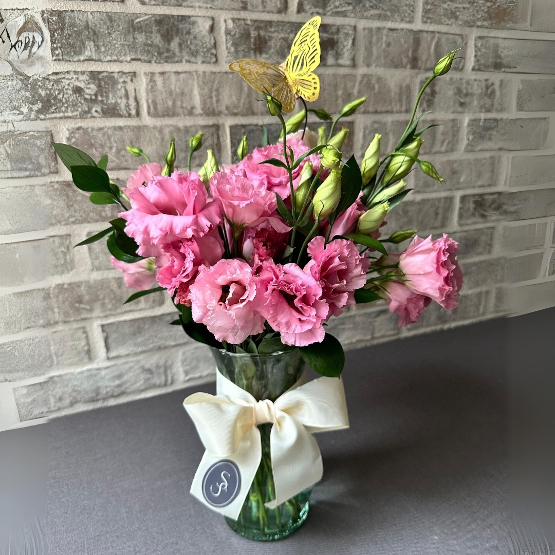 JARRON DE LISIANTHUS