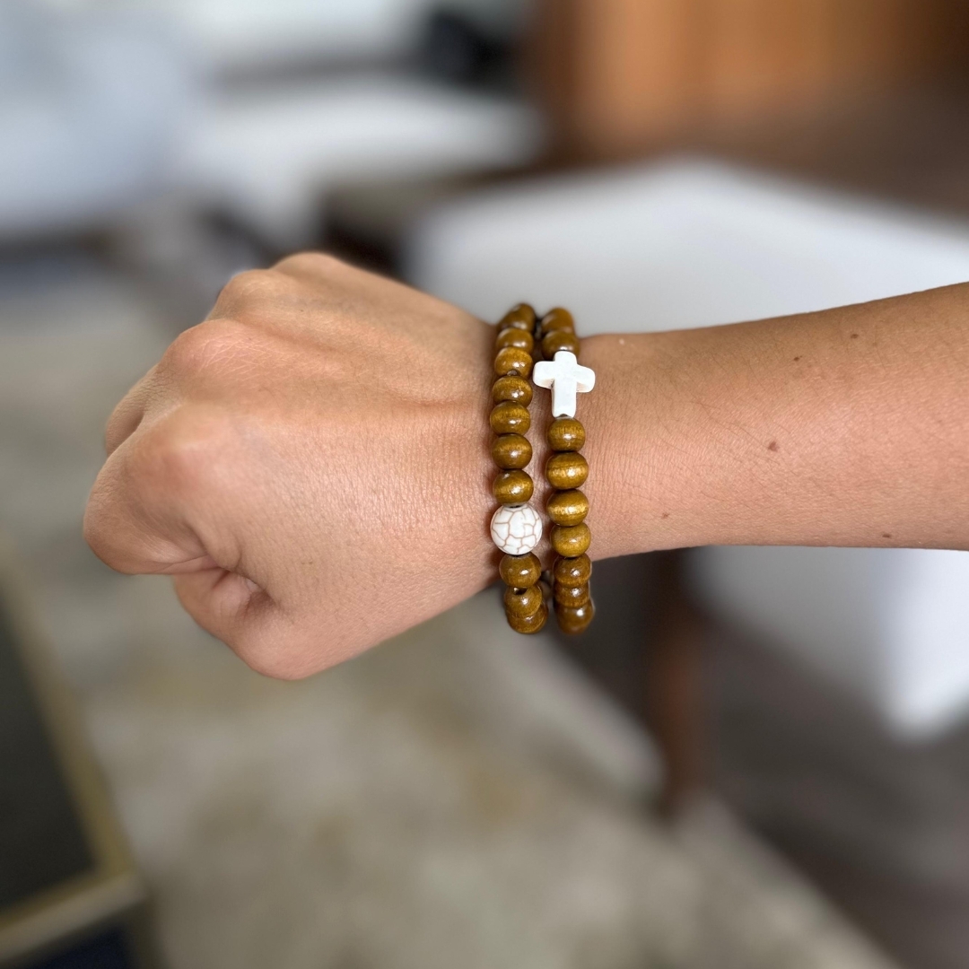 ROSARIO PULSERA TIERRA SANTA - Imagen 2