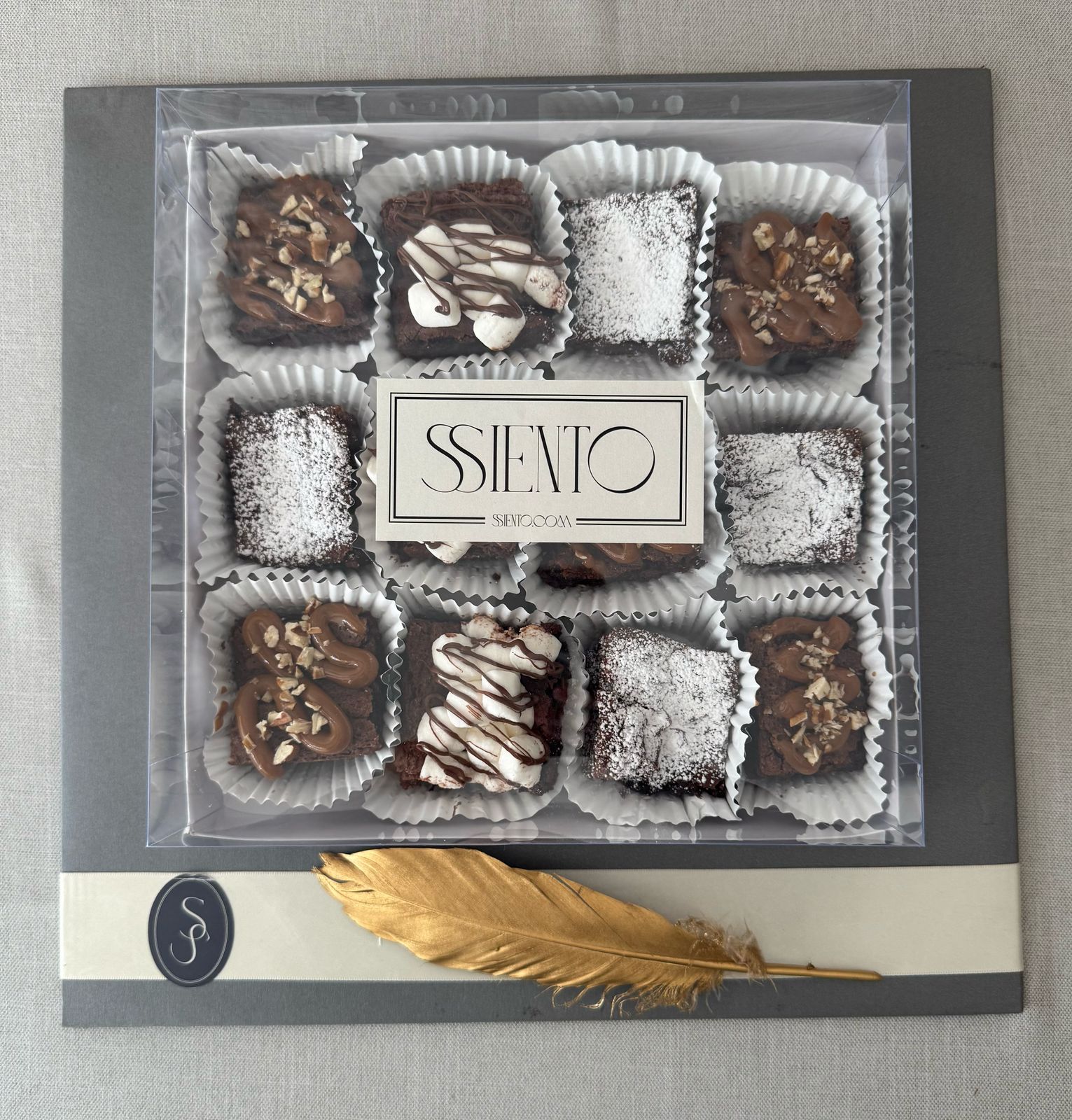 CAJA 12 BROWNIES GOURMET